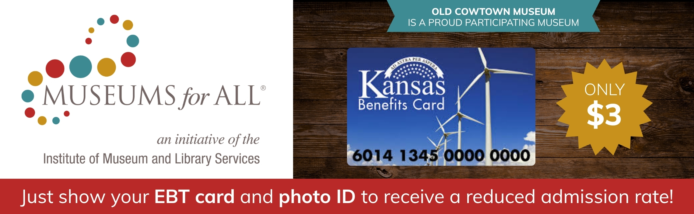 Museums for All Discount Program for SNAP Users